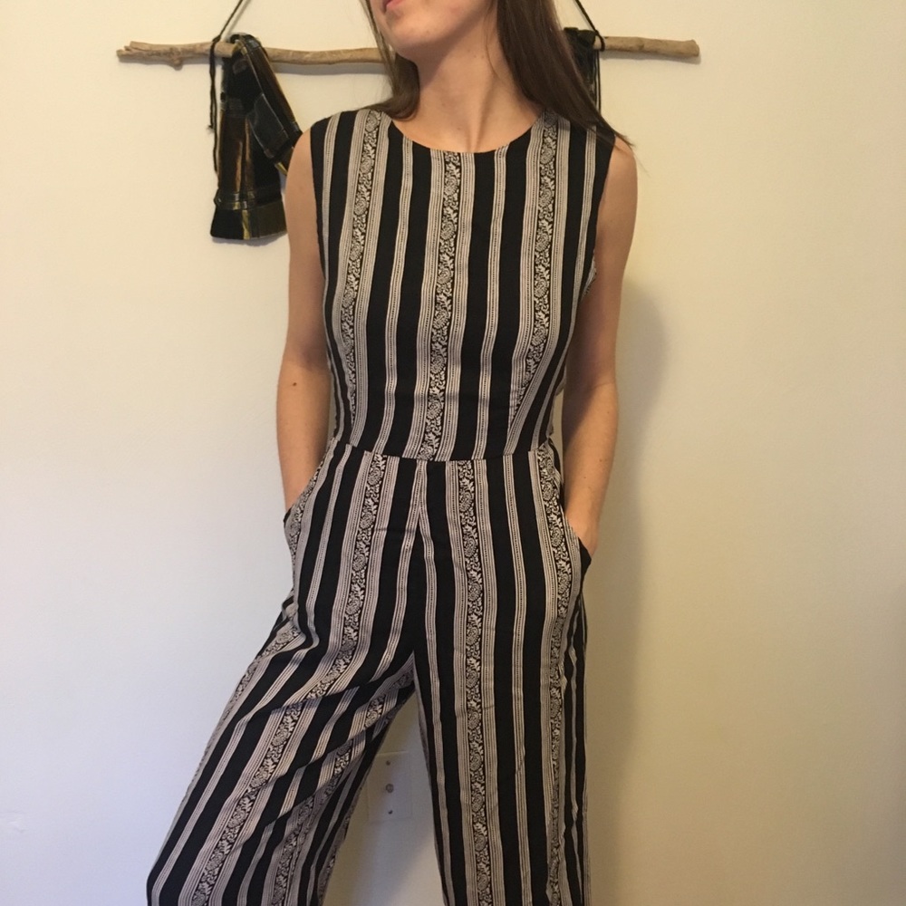 Printed Jumpsuit NWT